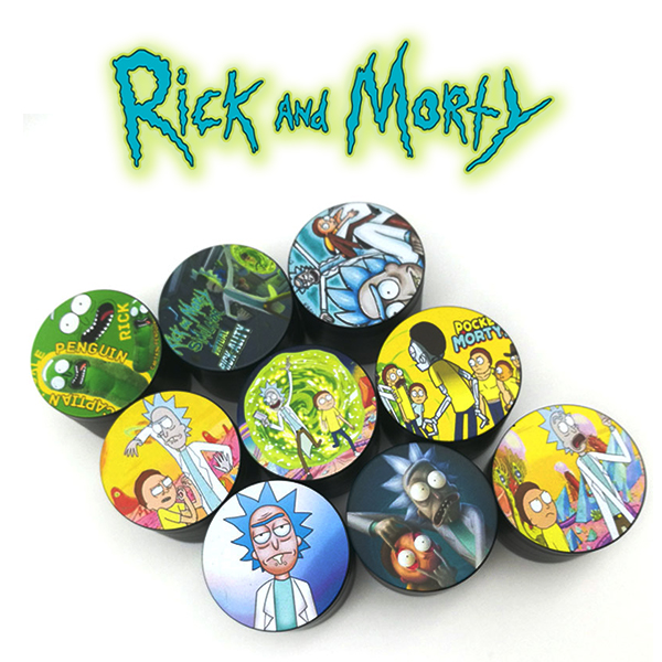 Металлический Гриндер измельчитель Rick And Morty S