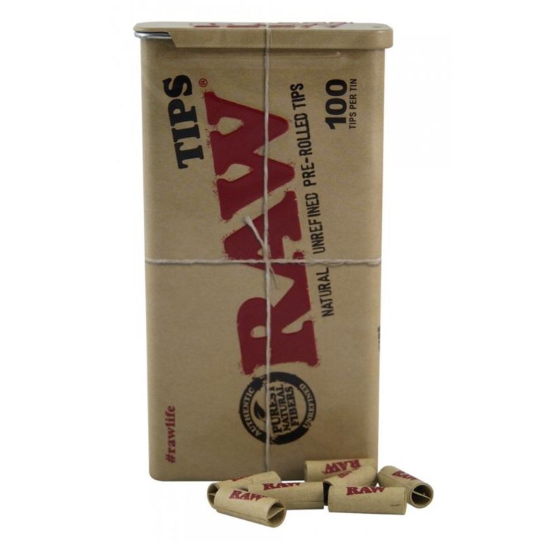 Готовые типсы Raw в футляре Х100