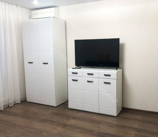 Комод "Нэнси NEW" Белый глянец холодный/Белый