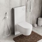 Пристенный модуль системы инсталляции для унитазов Naab 86TLT.040.PE.WH WasserKRAFT