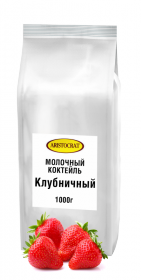 Клубничный молочный коктейль. Пробник 50гр.