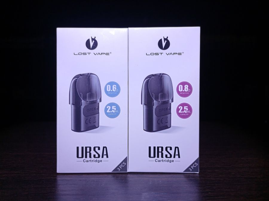 Картридж  Lost Vape Ursa Nano 2,5ml 0.6ohm/0.8ohm 1шт