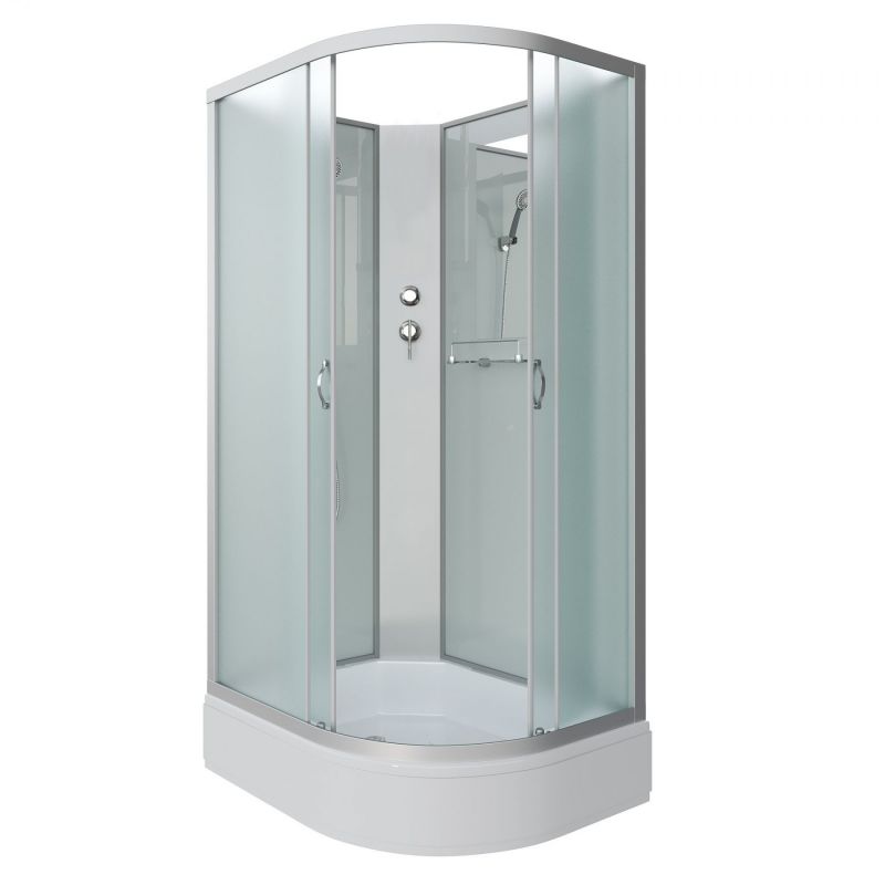 Душевая кабина Niagara NG-33184-14LBK 110х80 средний поддон