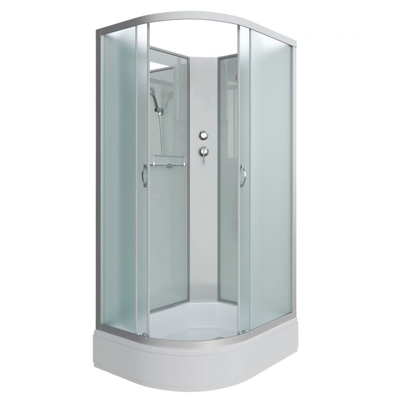 Душевая кабина Niagara NG-33184-14RBK 110х80 средний поддон
