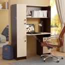 Стол письменный "Омега 2" с надстройкой Венге/Млечный дуб