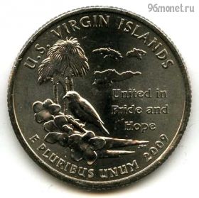 США 25 центов 2009 P Ам. Виргинские о-ва