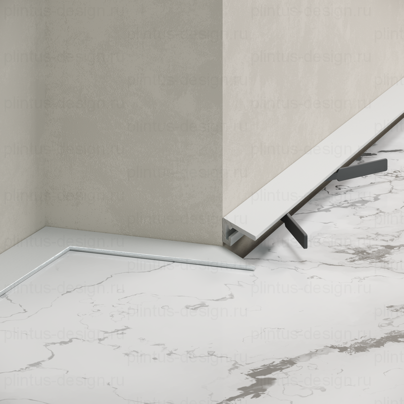 Микроплинтус Micro 11 Mini Laconistiq белый