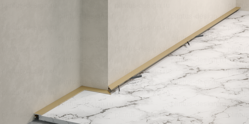 Микроплинтус Micro 11 Mini Laconistiq золото