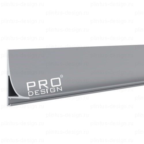 Corner L 584 Pro Design щелевой плинтус анодированный