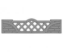 Заборная секция №61 Фагот-ажурный