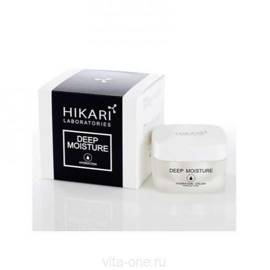 DEEP MOISTURE Cream Дневной увлажняющий крем, сохраняющий молодость кожи SPF15 Hikari (Хикари) 50 мл