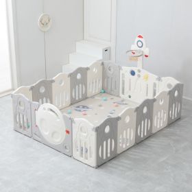 Манеж Unix Kids Supreme Space 200x200 Grey PPSUSP16GRY