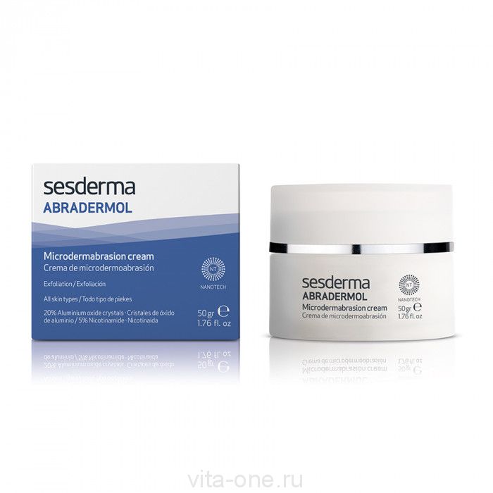 ABRADERMOL Microdermabrasion cream – Крем-скраб микродермабразийный Sesderma (Сесдерма) 50 г