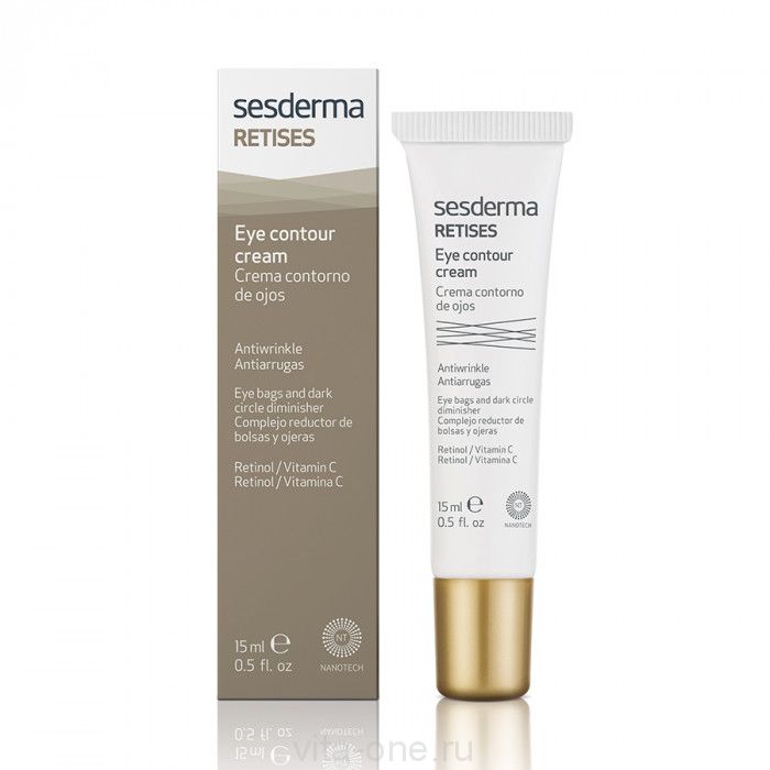 RETISES Eye contour cream – Крем-контур омолаживающий для зоны вокруг глаз Sesderma (Сесдерма) 15 мл