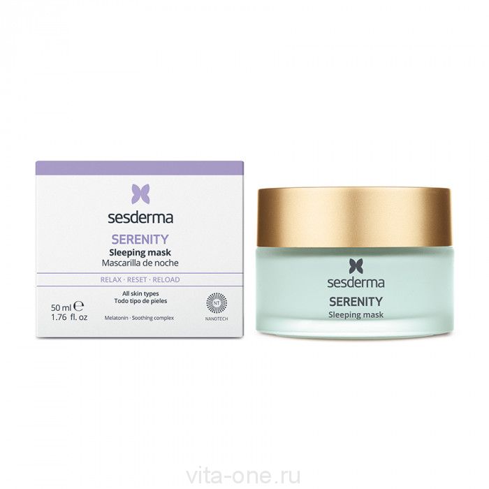 SERENITY Sleeping mask - Маска ночная для лица, Sesderma (Сесдерма) 50 мл