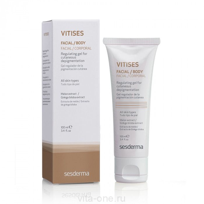 VITISES Gel – Гель-регулятор для депигментированных участков кожи Sesderma (Сесдерма) 100 мл