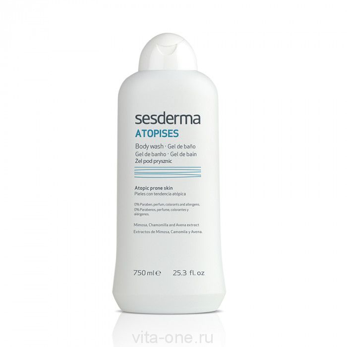 ATOPISES Body wash – Гель для душа Sesderma (Сесдерма) 750 мл