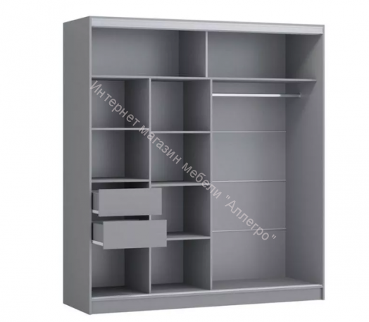 Шкаф-купе "Альянс 10" Сандал светлый (Регион 058)