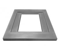 Крышка казана с радиусом R15 по передней кромке с фактурой «Галька»