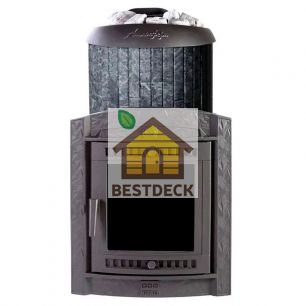 Печь банная Атмосфера XL ламели "Талькохлорит" наборный, короткий тоннель