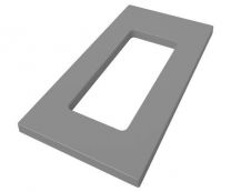 Фундаментная плита (1305x660x60) под памятник