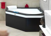Гидромассажная угловая ванна Jacuzzi Aura Corner Wood 140x140 схема 6