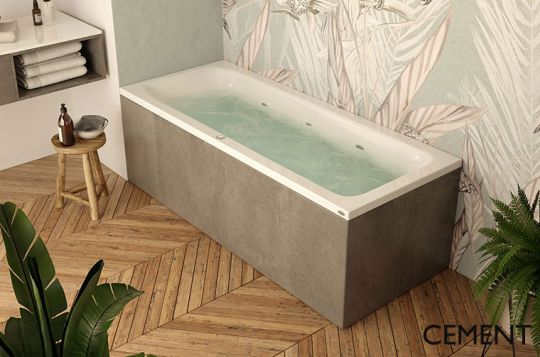 Гидромассажная ванна Jacuzzi Silk 170 белая глянцевая 170x70 ФОТО