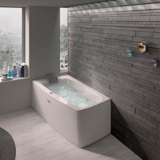 Гидромассажная ванна Jacuzzi Folia ассиметричная 150x90 схема 5