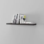 Полка настенная Astrid 900 (Чёрное дерево)