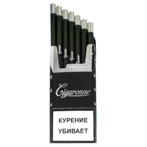 Сигареты Cigaronne Super Slims Black 100mm NEW