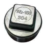 Заглушка для трубы с резьбой 1/2 дюйма