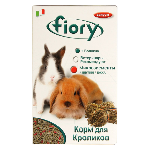 Корм для кроликов Fiory Pellettato Гранулированный 850 гр