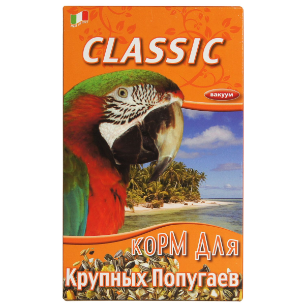 Корм для крупных попугаев Fiory Classic 600 гр