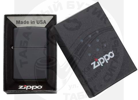 Зажигалка Black Matte ZIPPO 218