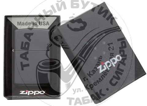 Зажигалка Black Matte ZIPPO 218