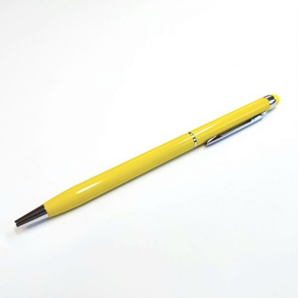 Желтые ручки со стилусом TouchWriter