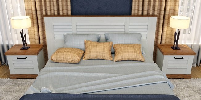 Спальня "Кантри" вариант комплектации 2