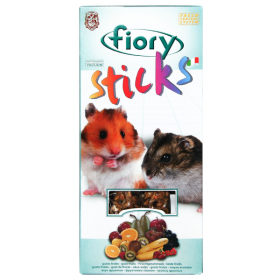 Лакомство для хомяков Fiory Sticks с фруктами 2х50 гр