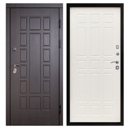 Входная дверь Termo-door  Виргиния венге Спарта белое дерево