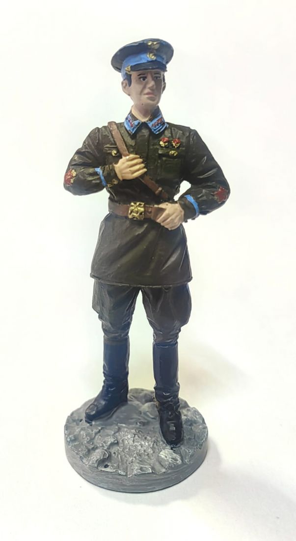 Фигурка Корпусной комиссар ВВС, 1941-1942 гг., Олово