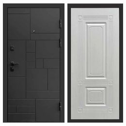 Входная дверь Termo-door Квадро BLACK Мадрид Лиственница