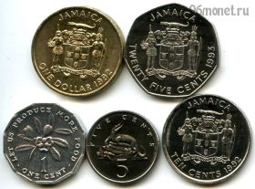 Ямайка набор 1991-93