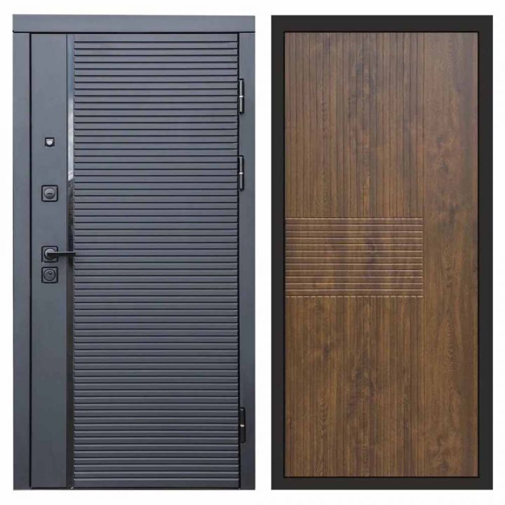 Входная дверь Termo-door Black line Мастино Дуб