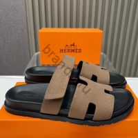 Босоножки шлепанцы Hermes мужские