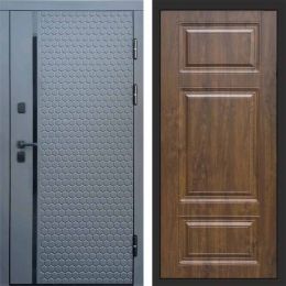 Входная дверь Termo-door SIMPLE Графит Лион Дуб