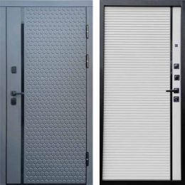 Входная дверь Termo-door SIMPLE Графит Porte white