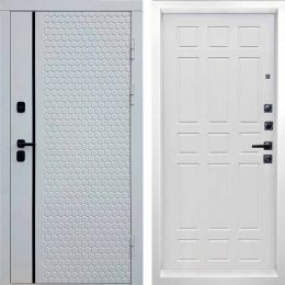 Входная дверь Termo-door SIMPLE WHITE Спарта Лиственница