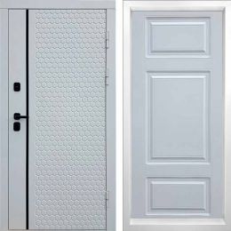 Входная дверь Termo-door SIMPLE WHITE Лион Белый Софт