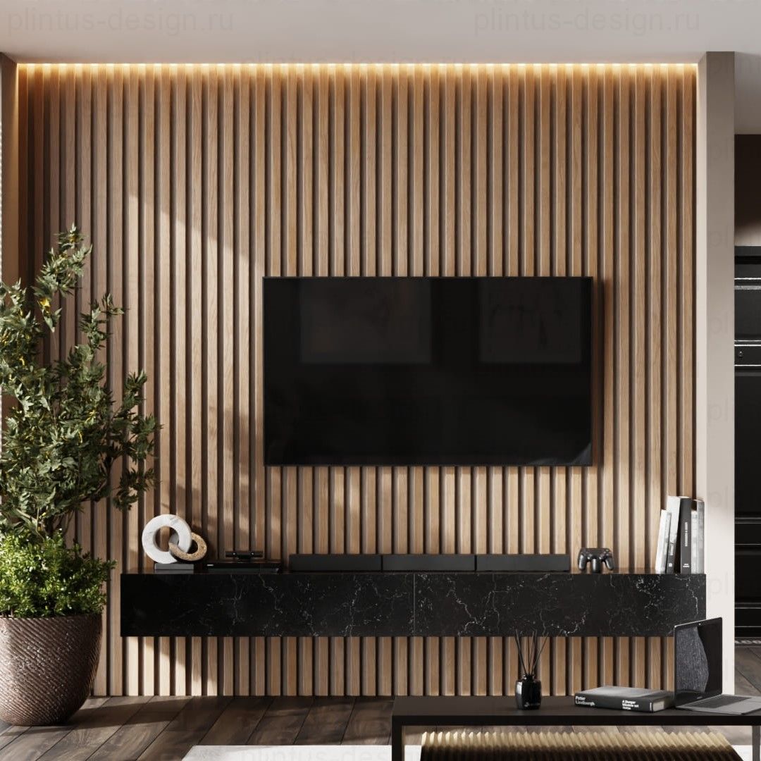 Рейка интерьерная МДФ Ликорн РП-2.16.2800