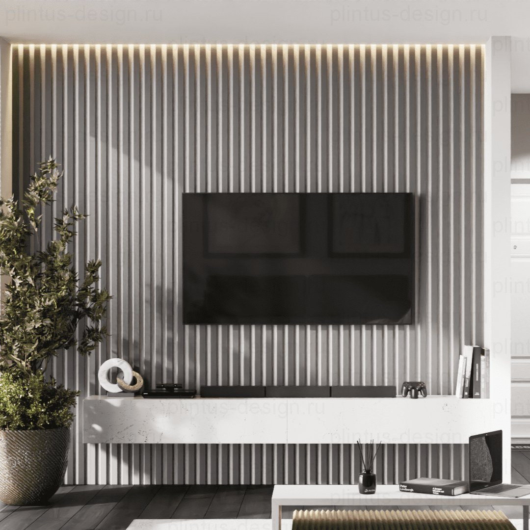 Рейка интерьерная МДФ Ликорн РП-2.16.2800